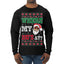 Where My Ho's At? Ugly Christmas Sweater Mens Long Sleeve Shirt