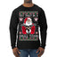 Try That In A Small Town Christmas Ugly Christmas Sweater Mens Long Sleeve Shirt