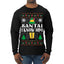 Santa! I Know Him Christmas Movie Quote  Ugly Christmas Sweater Mens Long Sleeve Shirt