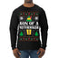 Son Of A Nutcracker Christmas Movie Quote  Ugly Christmas Sweater Mens Long Sleeve Shirt