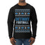 City of Detroit DET American Football Fantasy Fan Ugly Christmas Sweater Unisex Crewneck Sweatshirt