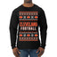 City of Cleveland CLE American Football Fantasy Fan Ugly Christmas Sweater Unisex Crewneck Sweatshirt