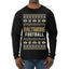City of Baltimore BAL American Football Fantasy Fan Ugly Christmas Sweater Unisex Crewneck Sweatshirt