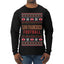 City of San Francisco SF American Football Fantasy Fan Ugly Christmas Sweater Unisex Crewneck Sweatshirt