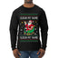 Sleigh My Name Sleigh My Name, Pop Singers, Song Lyrics Pun, Santa Sleigh, Ugly Christmas Sweater Mens Long Sleeve Shirt