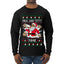 Milk And Titty Time Christmas Sweater, Ugly Christmas Sweater Mens Long Sleeve Shirt