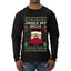 Jingle My Bells, Ugly Christmas Sweater Mens Long Sleeve Shirt