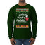 Jolliest Bunch of Assholes Xmas Movie Ugly Christmas Sweater Mens Long Sleeve Shirt
