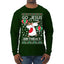 Go Jesus It's Your Birthday Ugly Christmas Sweater Mens Long Sleeve Shirt