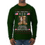 This Christmas RED Remember Everyone Deployed Veteran Ugly Christmas Sweater Mens Long Sleeve Shirt