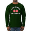 I Like Big Bulbs and I Cannot Lie | Funny Ugly Christmas Sweater Mens Long Sleeve Shirt