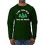 I Like Them Real Thick and Sprucy | Funny Ugly Christmas Sweater Mens Long Sleeve Shirt