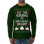 Let the Airing of Grievances Begin Funny TV Sitcom Festivus Ugly Christmas Sweater Mens Long Sleeve Shirt