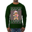 Sleigh Girl Sleigh Funny Trendy Pop Girly Sling Bag Coffee Cup Unisex Ugly Christmas Sweater Mens Long Sleeve Shirt