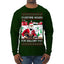Overtime Hours Rich Men North of Richmond Ugly Christmas Sweater Mens Long Sleeve Shirt