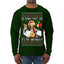 Gonna Party Like It's My Birthday Jesus Ugly Christmas Sweater Mens Long Sleeve Shirt