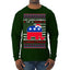 I'm Dreaming Of A Right Christmas Republican GOP  Ugly Christmas Sweater Mens Long Sleeve Shirt