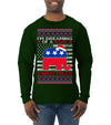 I'm Dreaming Of A Right Christmas Republican GOP  Ugly Christmas Sweater Mens Long Sleeve Shirt