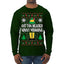 Cotton Headed Muggins Christmas Movie Quote  Ugly Christmas Sweater Mens Long Sleeve Shirt
