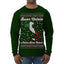 Buon Natale e Felice Anno Nuovo! Merry Christmas and Happy New Year Ugly Christmas Sweater Mens Long Sleeve Shirt
