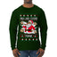 Milk And Cookie Time Christmas Sweater, Ugly Christmas Sweater Mens Long Sleeve Shirt