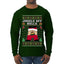 Jingle My Bells, Ugly Christmas Sweater Mens Long Sleeve Shirt