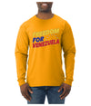 Freedom For Venezuelan Sweater, Unisex Mens Long Sleeve Shirt