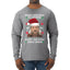 Merry Christmas to Everyone Except Carole Baskin Ugly Christmas Sweater Mens Long Sleeve Shirt