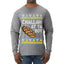 Challah At Ya Boy Ugly Christmas Sweater Mens Long Sleeve Shirt