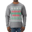 Santa's Favorite Homo Ugly Christmas Sweater Mens Long Sleeve Shirt