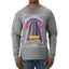 Retro Nakatomi Plaza 1988 Holiday Party Ugly Christmas Sweater Mens Long Sleeve Shirt