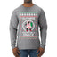 Out Here Looking Like A Snack Cookie Ugly Christmas Sweater Mens Long Sleeve Shirt