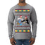 You Just Fold It In Funny Enchilada Moira David TV Sitcom Ugly Christmas Sweater Mens Long Sleeve Shirt