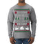 Let the Airing of Grievances Begin Funny TV Sitcom Festivus Ugly Christmas Sweater Mens Long Sleeve Shirt