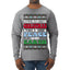 All I Want For Christmas Is Peace on Earth  Ugly Christmas Sweater Mens Long Sleeve Shirt