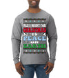 All I Want For Christmas Is Peace on Earth  Ugly Christmas Sweater Mens Long Sleeve Shirt