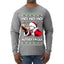 Friday Hood Santa  Ugly Christmas Sweater Mens Long Sleeve Shirt