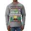 Son Of A Nutcracker Christmas Movie Quote  Ugly Christmas Sweater Mens Long Sleeve Shirt
