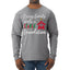 Every Family Needs a Stable Foundation Christmas Mens Long Sleeve Shirt