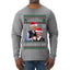 Beginning To Look Like You Miss Us Trump Carlson 24 Ugly Christmas Sweater Mens Long Sleeve Shirt