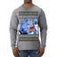 A Choo Choo I've Always Wanted One Winter Warlock Movie Ugly Christmas Sweater Mens Long Sleeve Shirt