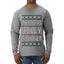 This Is As Jolly As I Get, Funny Humor, Ugly Christmas Sweater Mens Long Sleeve Shirt
