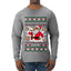 Milk And Cookie Time Christmas Sweater, Ugly Christmas Sweater Mens Long Sleeve Shirt