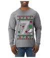 Christmas 7 Meme, Ugly Christmas Sweater Unisex Mens Long Sleeve Shirt