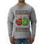 Big and Bobbing, Funny Ugly Christmas Sweater Unisex Mens Long Sleeve Shirt