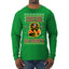 Strike First Strike Hard No Mercy Xmas Ugly Christmas Sweater Mens Long Sleeve Shirt