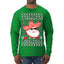 Have a Chingon Christmas Funny Spanish Saying Ugly Christmas Sweater Mens Long Sleeve Shirt