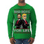 Bad Boys for Life Donald Trump JD Vance Funny 90s Movie Ugly Christmas Sweater Mens Long Sleeve Shirt