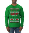 This Ugly Sweater Sucks But I Swallow Ugly Christmas Sweater Mens Long Sleeve Shirt