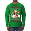 Gonna Party Like It's My Birthday Jesus Ugly Christmas Sweater Mens Long Sleeve Shirt